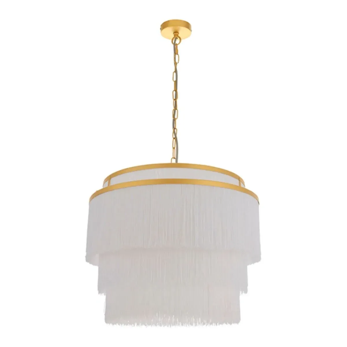 Itziar 3-Light Ceiling Pendant - White, Gold product