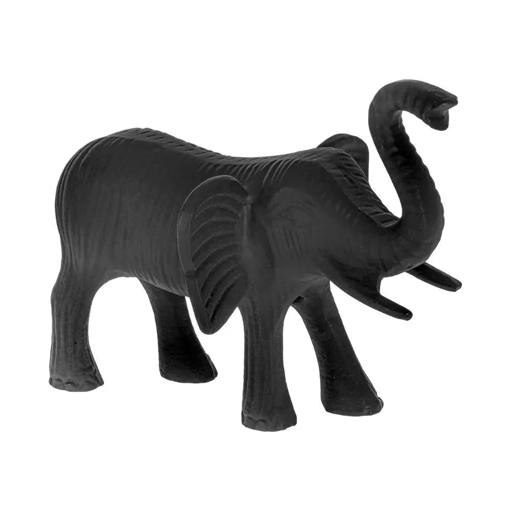 Jabonga Elephant Ornament - Black, Aluminium product