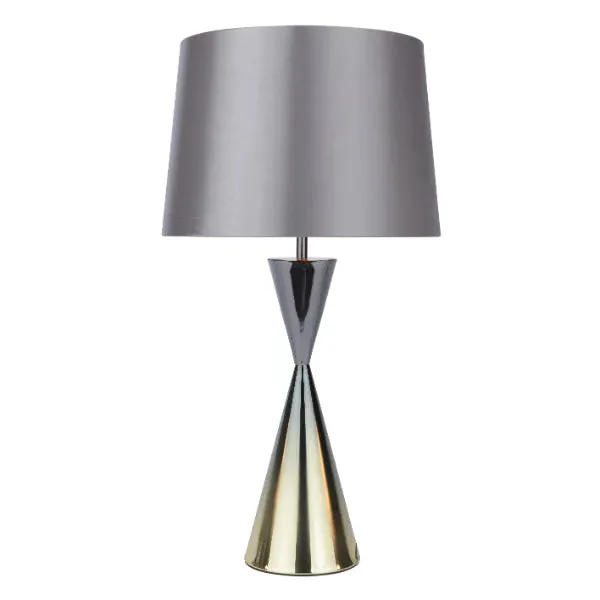 Jaffa Ombre Metallic Touch Table Lamp - Grey product