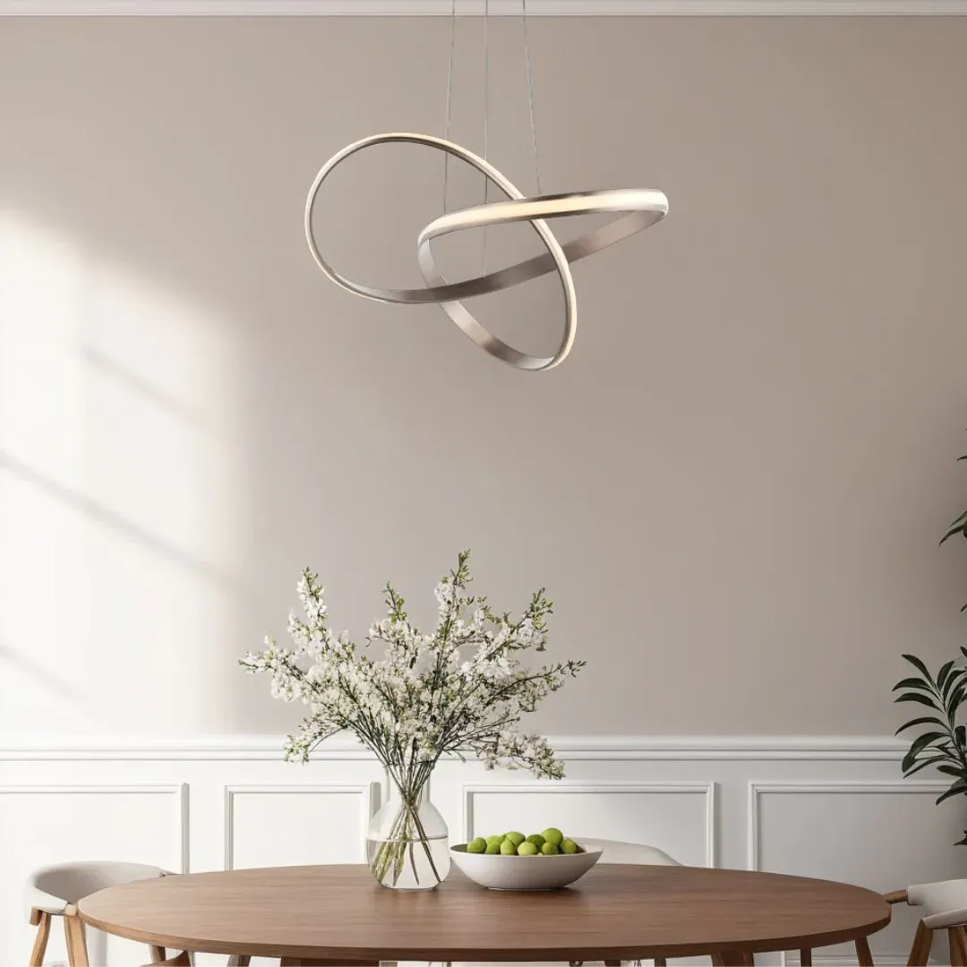 Jetta LED Pendant Ceiling Light - Satin Nickel product