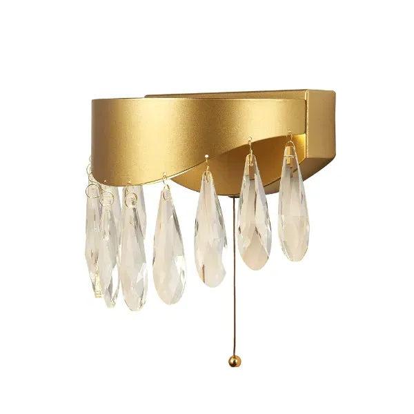 Jewel Crystal LED Wall Light - Gold product
