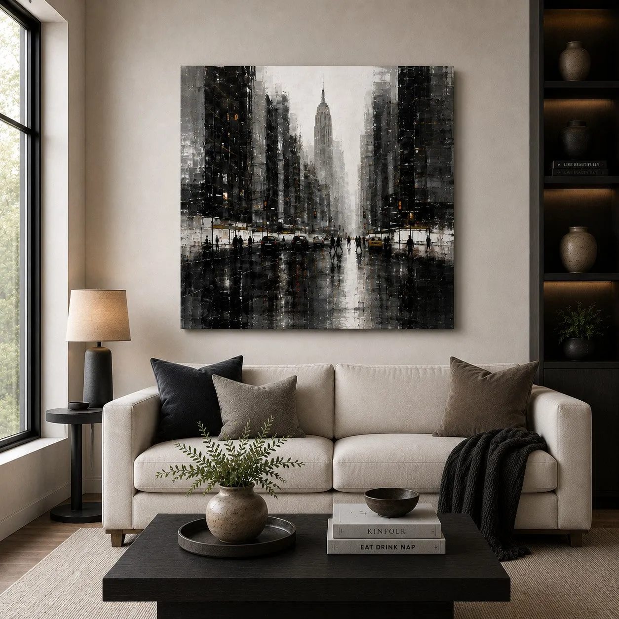 Jon Barker 5th Avenue Square Canvas Wall Art product