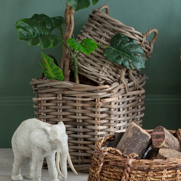 Jurado Set of 2 Storage Baskets - Rattan product