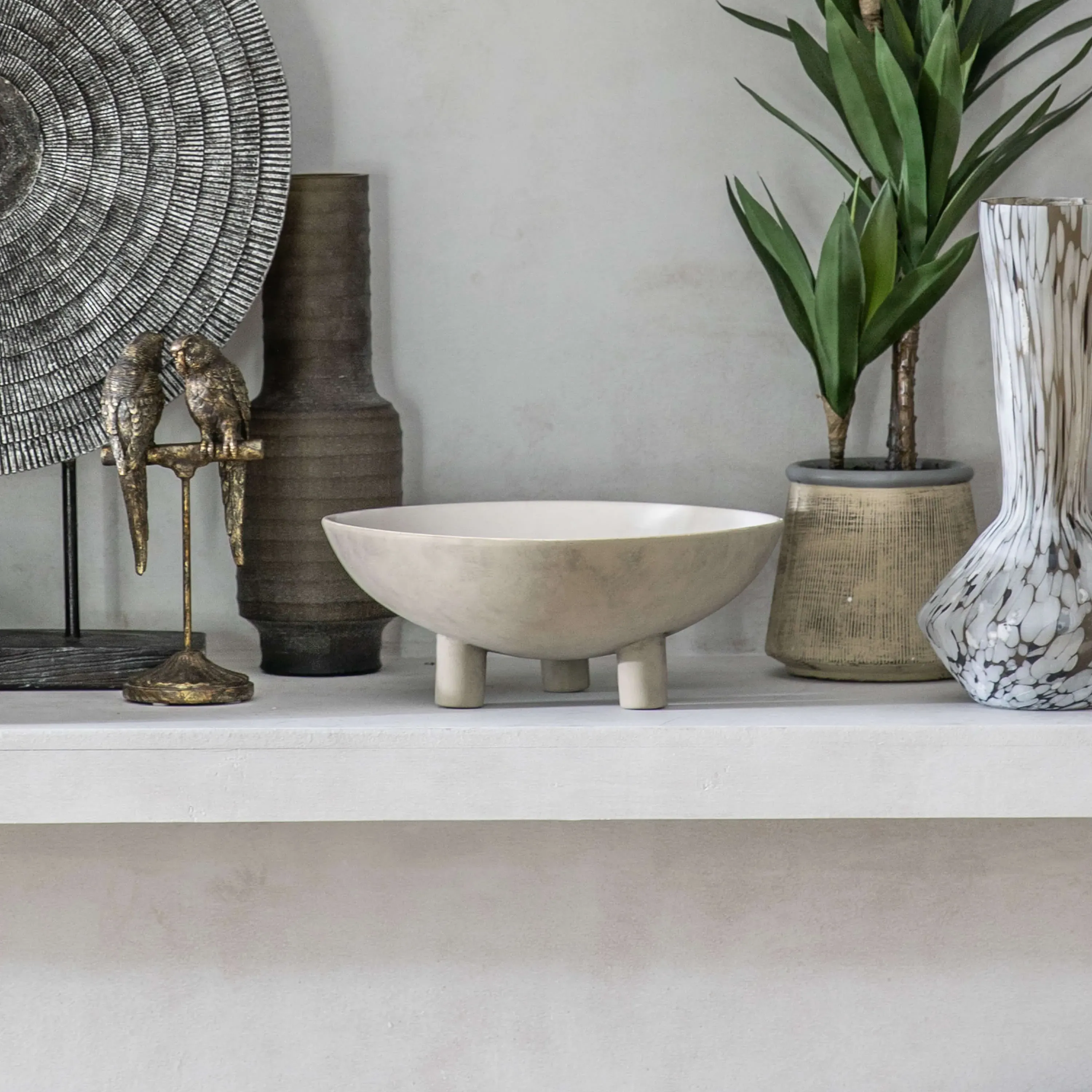 Kamala Large Bowl - Natural, Ceramic product