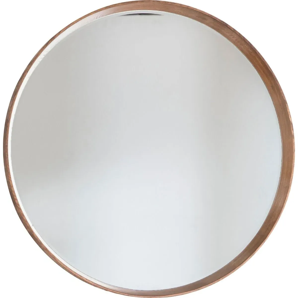 Keaton Round Wall Mirror - Oak product