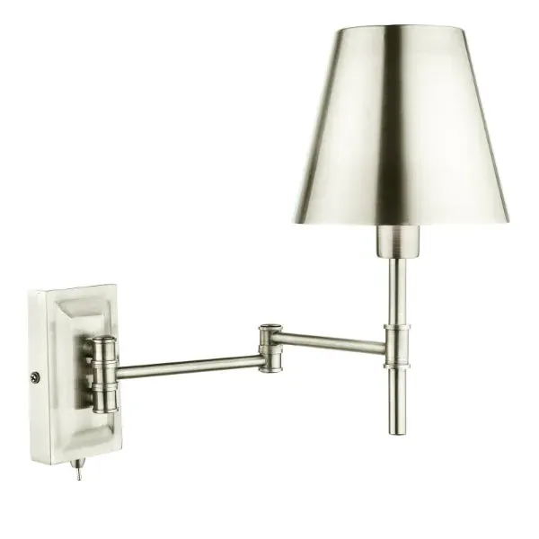Kensington Swing Wall Light - Polished Chrome, Metal product