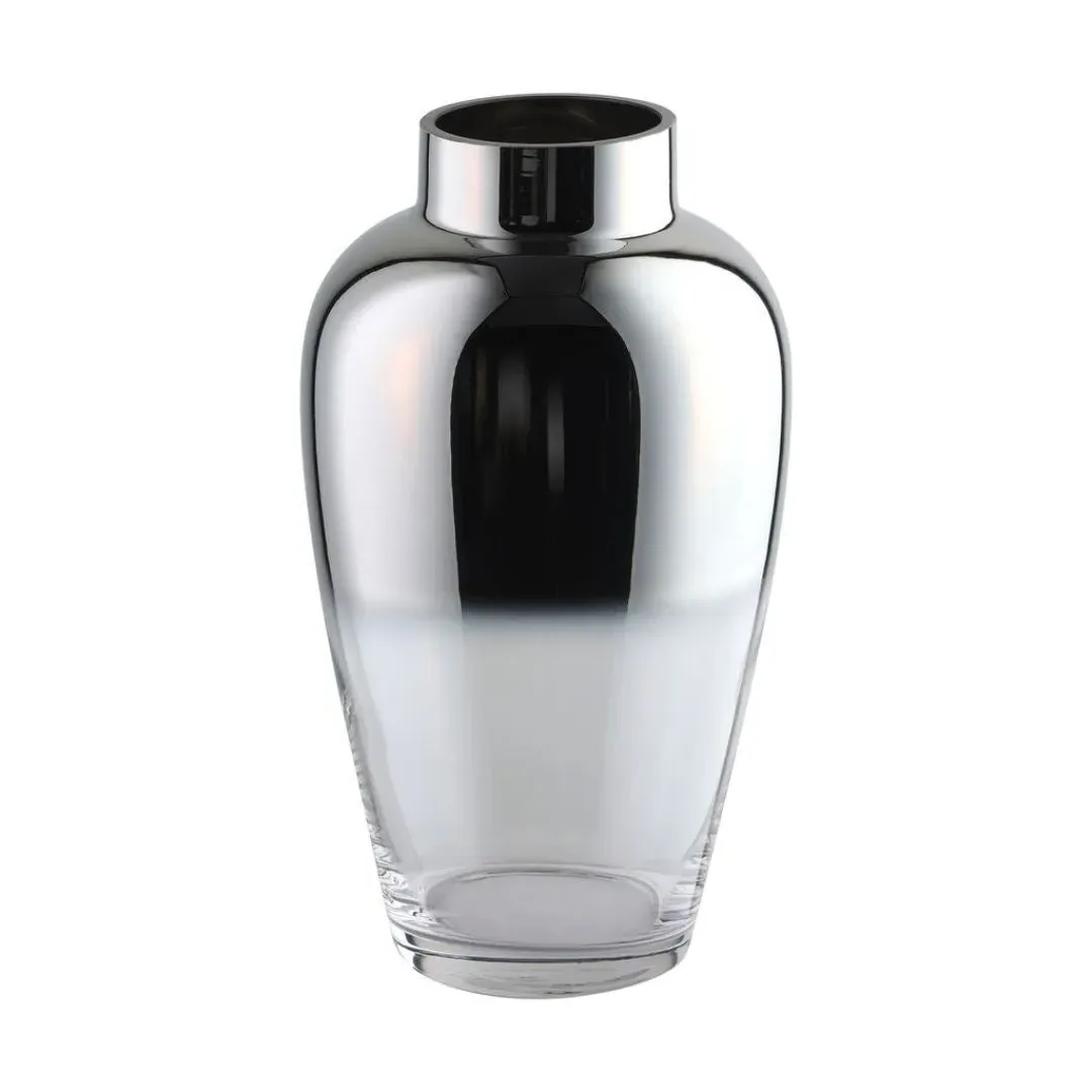 Kenyasi Glass Vase - Silver product