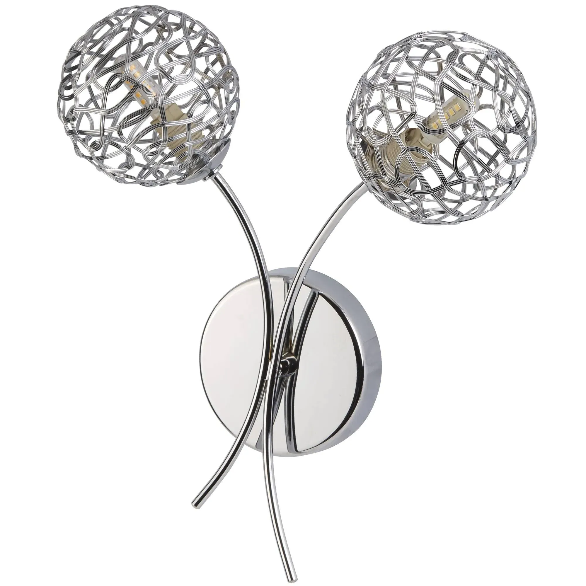 Kesha Wall Light - Chrome product