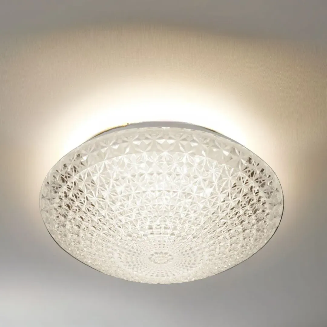 Kidson Small LED Flush Ceiling Light - Clear, Acrylic product