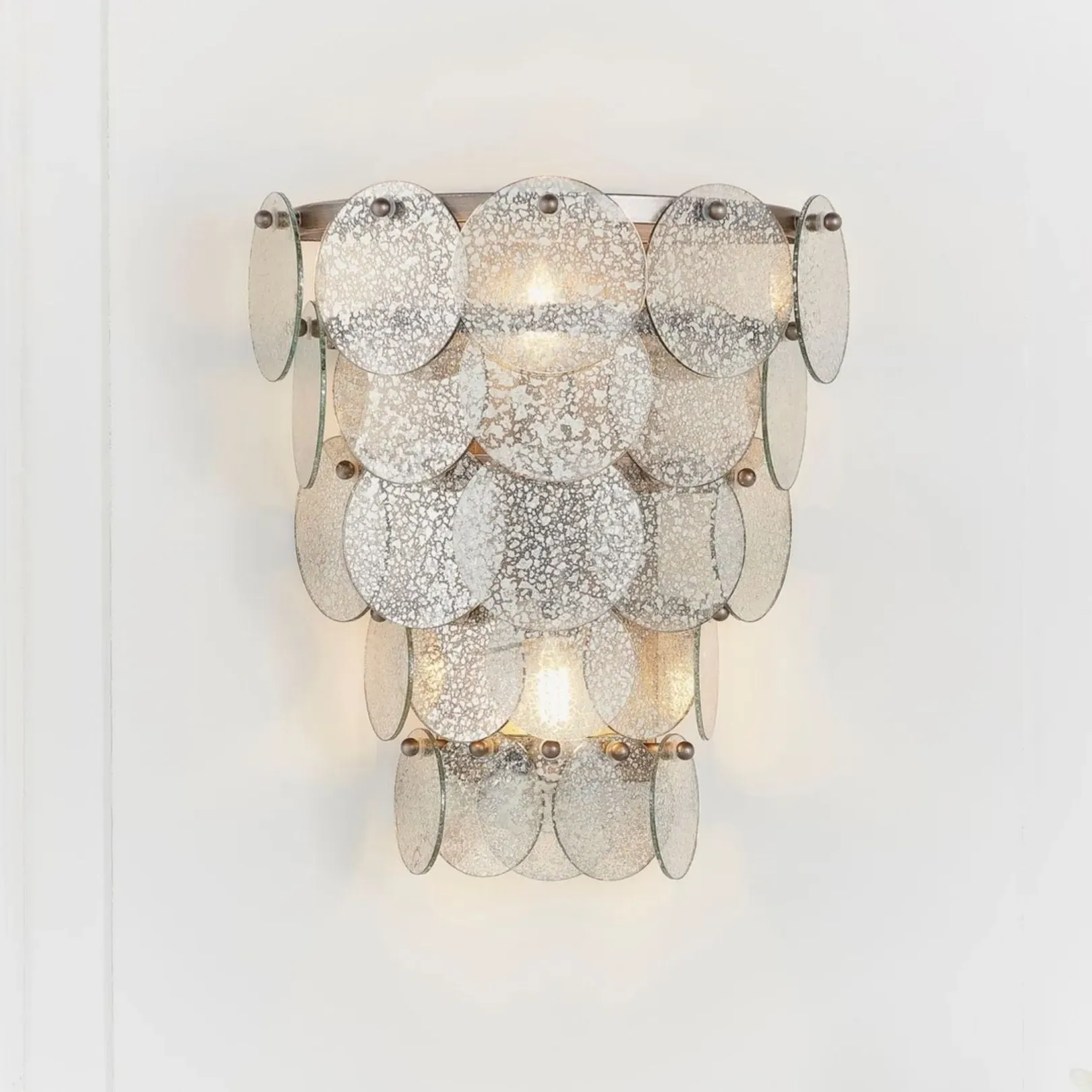 Kimana 2-Light Wall Light - Antique Silver product