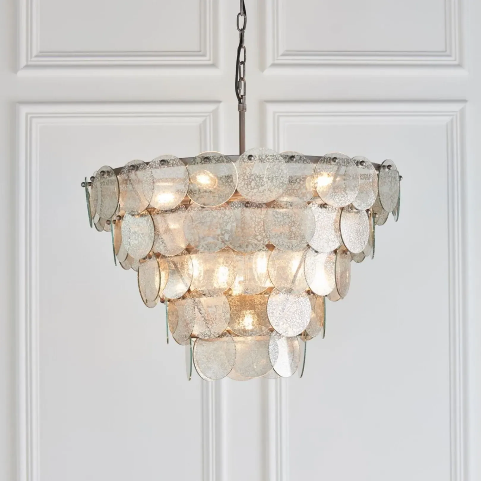 Kimana 9-Light Pendant Ceiling Light - Antique Silver product