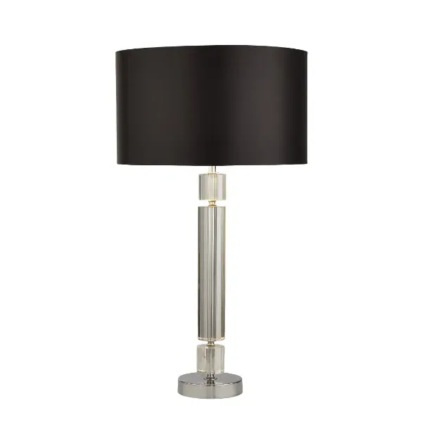 Kylie Table Lamp - Black, Chrome product