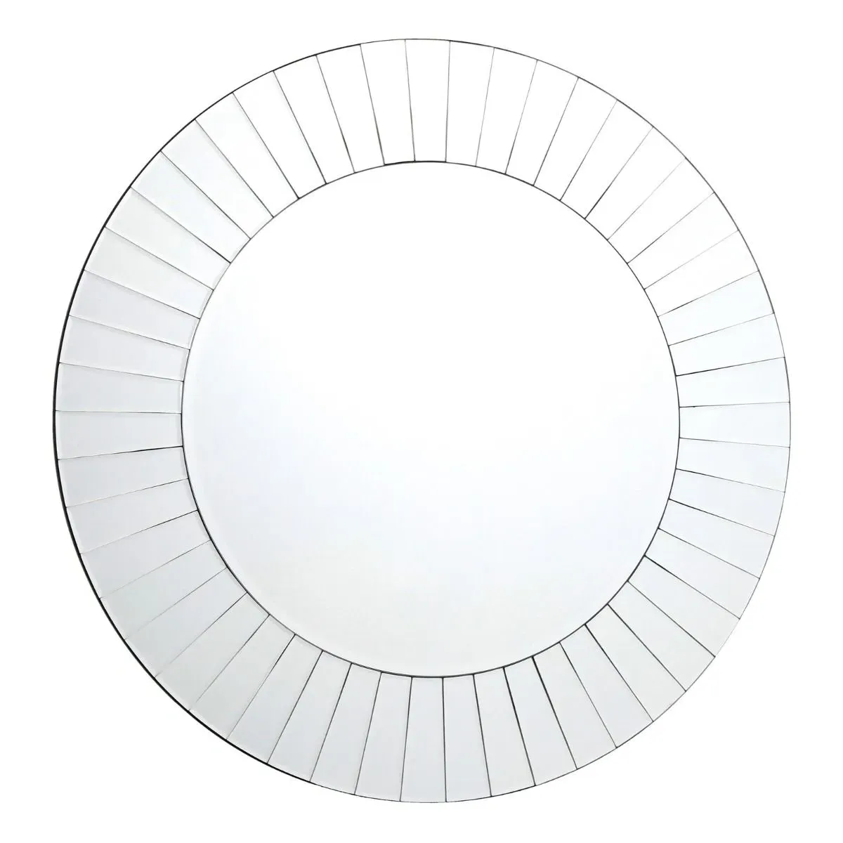 Lahaina Round Mirror - Silver product