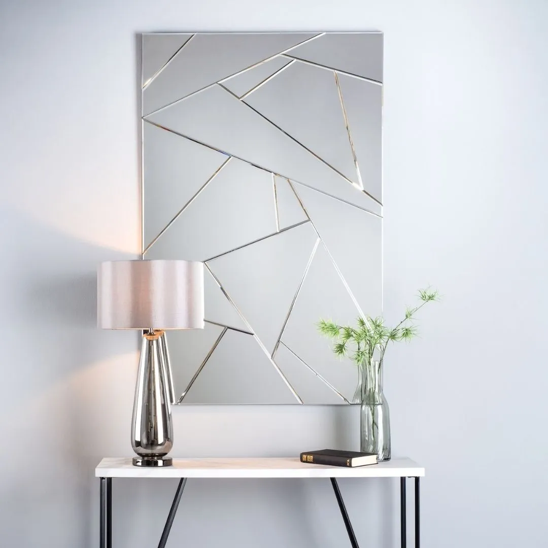 Lecce Rectangular Shatter-Effect Mirror product