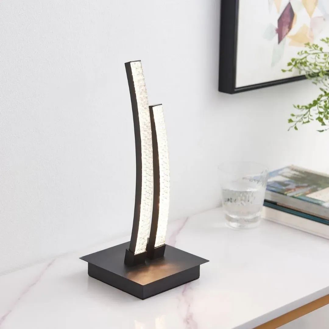 Lejias LED Table Lamp - Black, Metal product