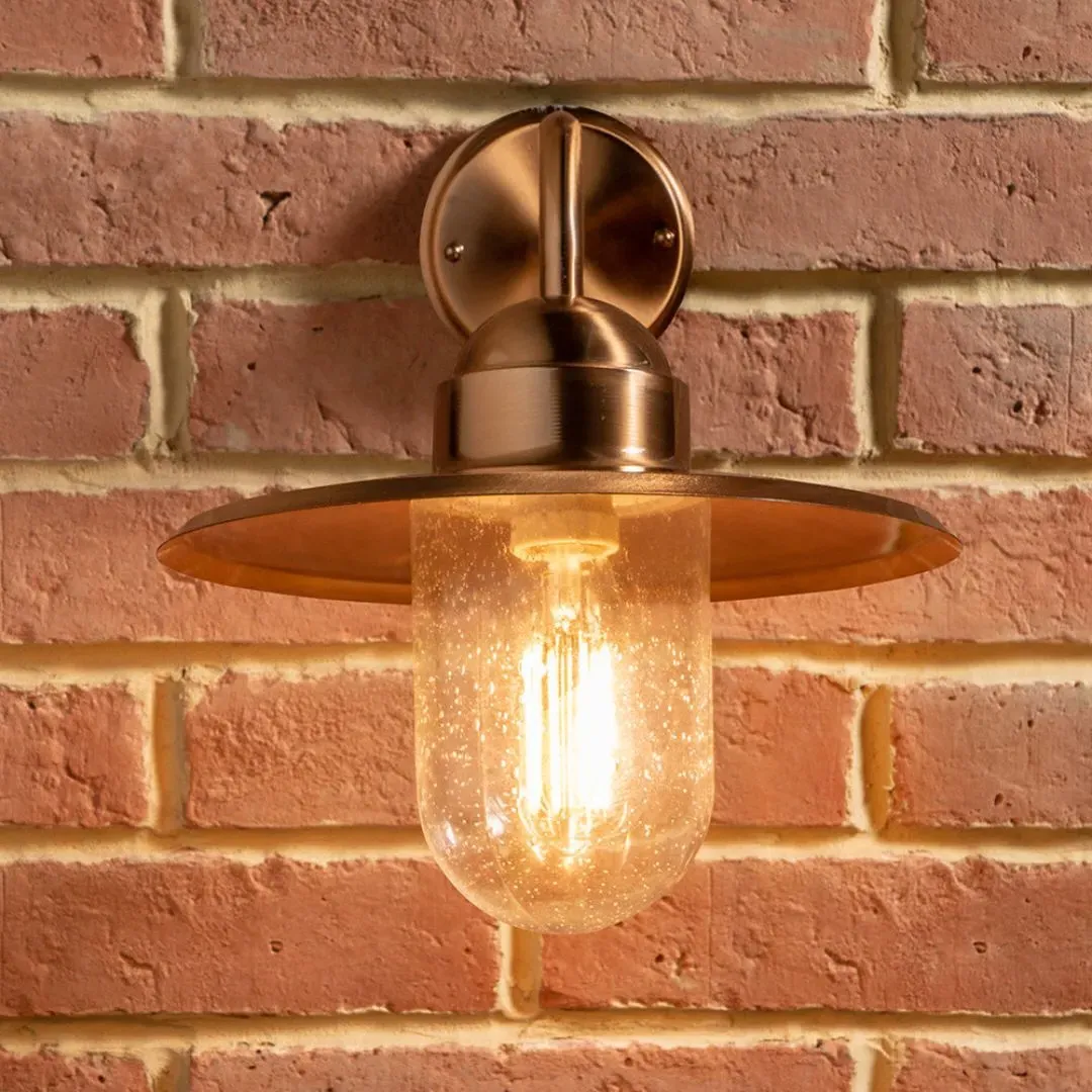 Lilium Outdoor Wall Bracket - Copper product