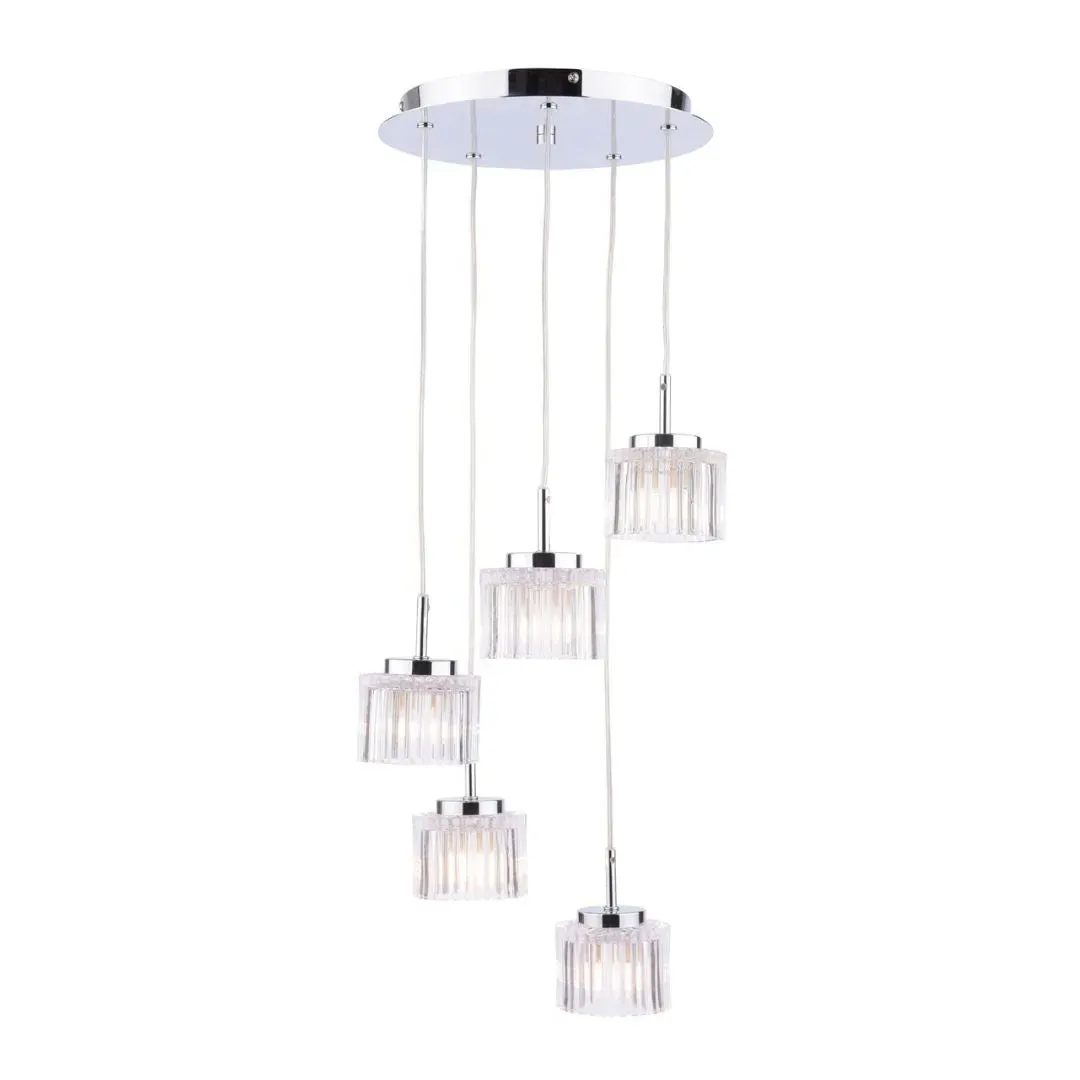 Lima 5 Light Ceiling Pendant - Polished Chrome product