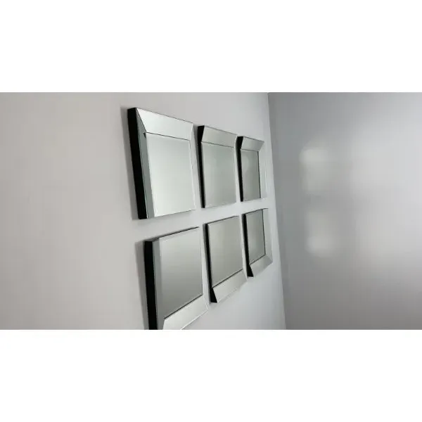 Lincoln Multi-Panel Wall Mirror - Silver product