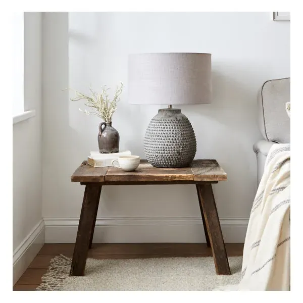 Ludlow Bobble Table Lamp - Grey, Concrete product