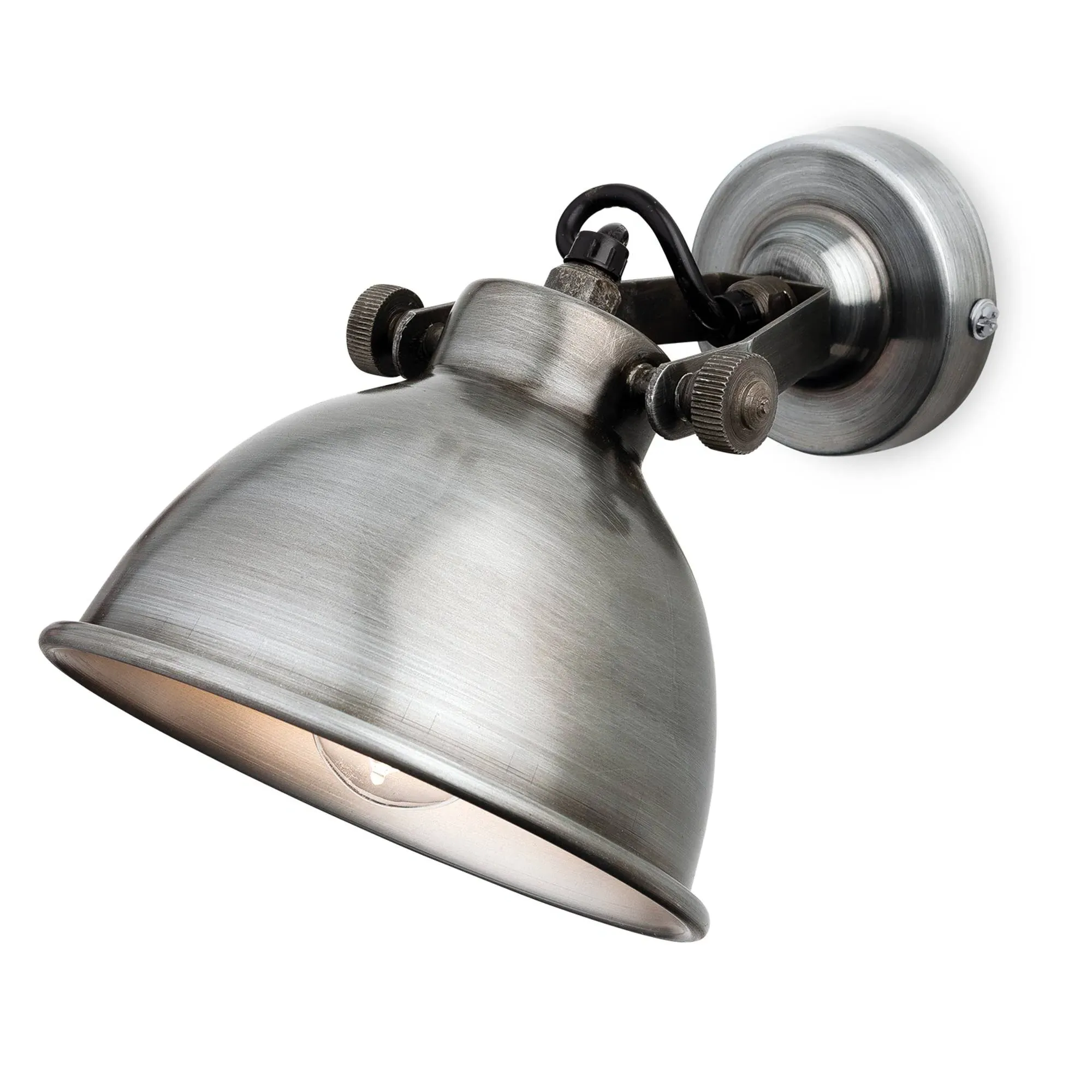 Mantis 1-Light Wall Light - Antique Silver product