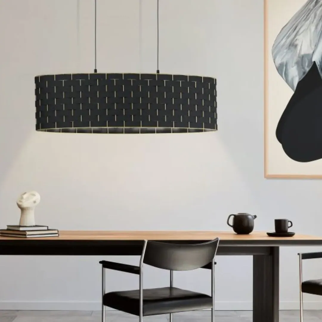 Marasales 2-Light Linear Pendant - Black, Brass product