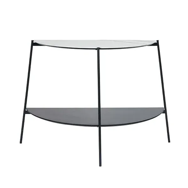 Marchello Console Table - White, Marble Effect product