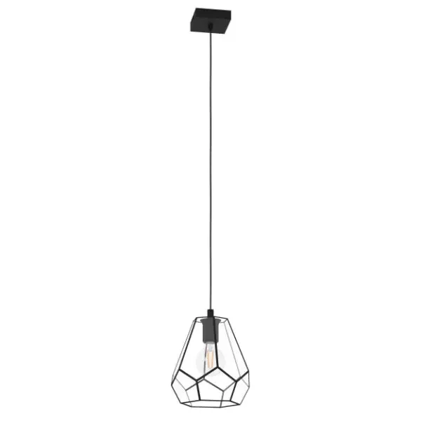 Mardyke 1-Light Ceiling Pendant - Black, Metal product