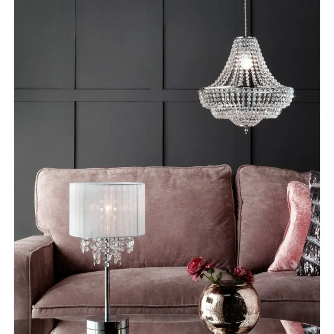 Marilyn Crystal Effect Easy Fit Pendant Shade product