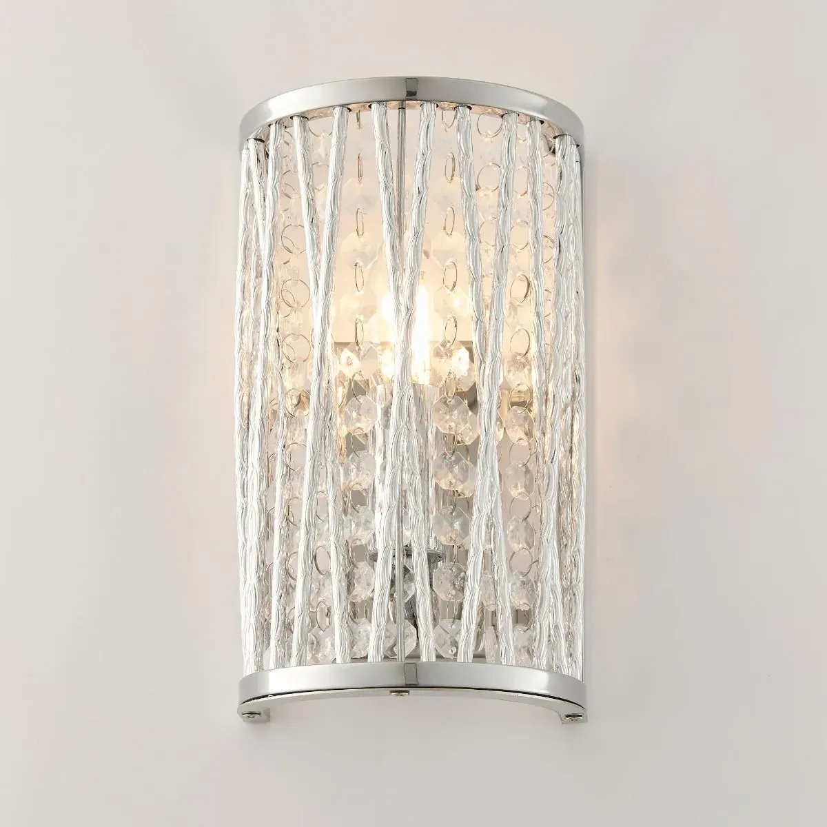 Marissa Wall Light - Chrome, Crystal product