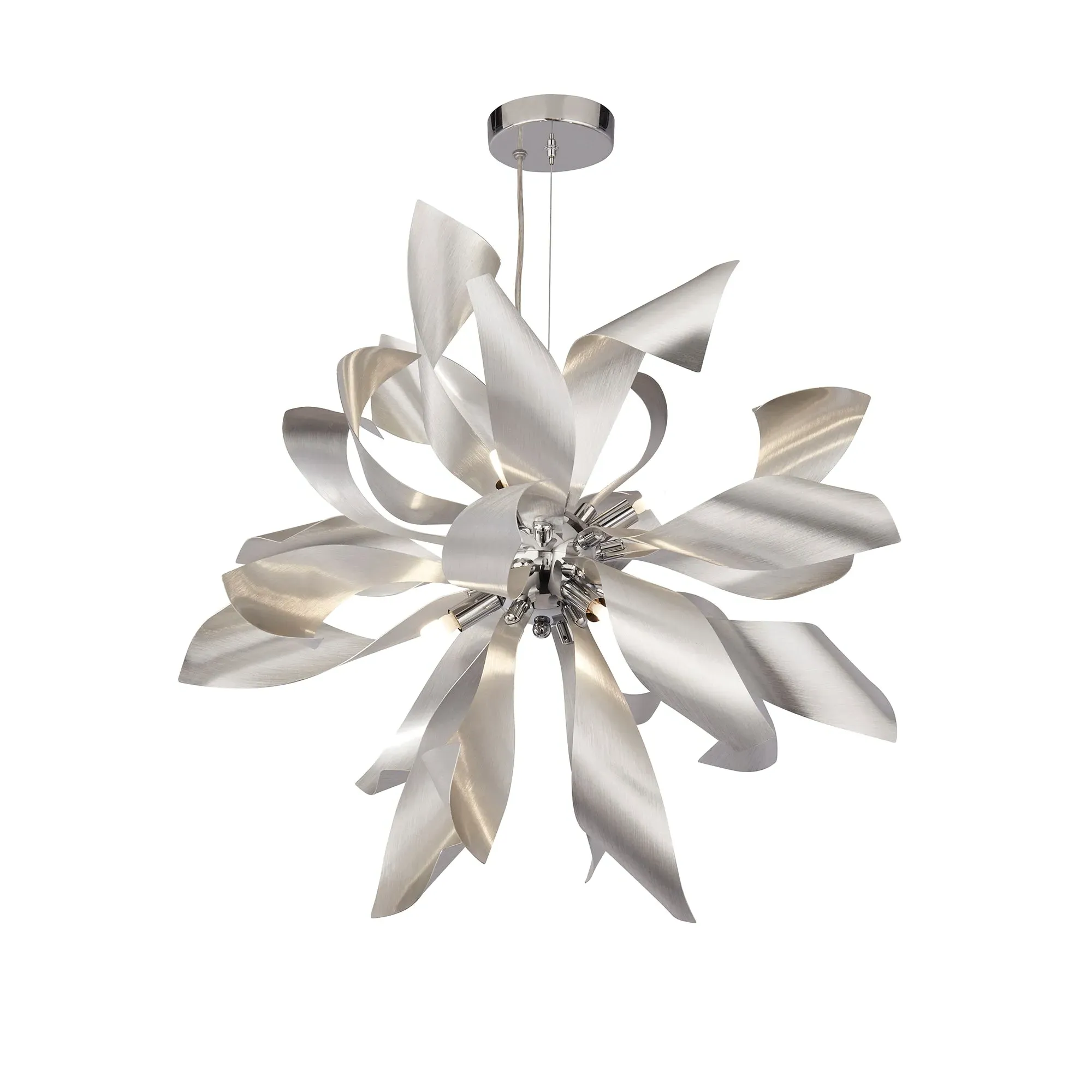Marten 6-Light Ceiling Pendant - Matt Silver product