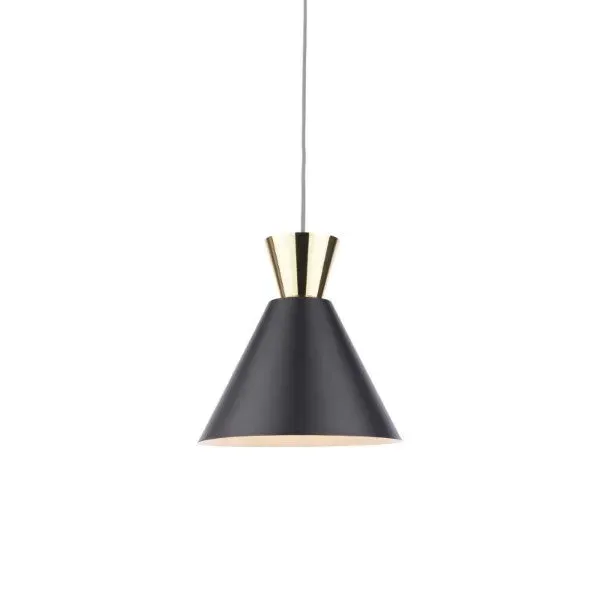 Matos Funnel Pendant Light Shade - Black & Gold product