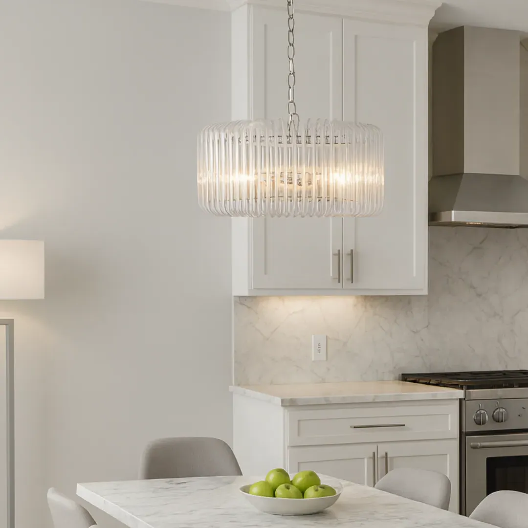May 3-Light Ceiling Pendant - Chrome product