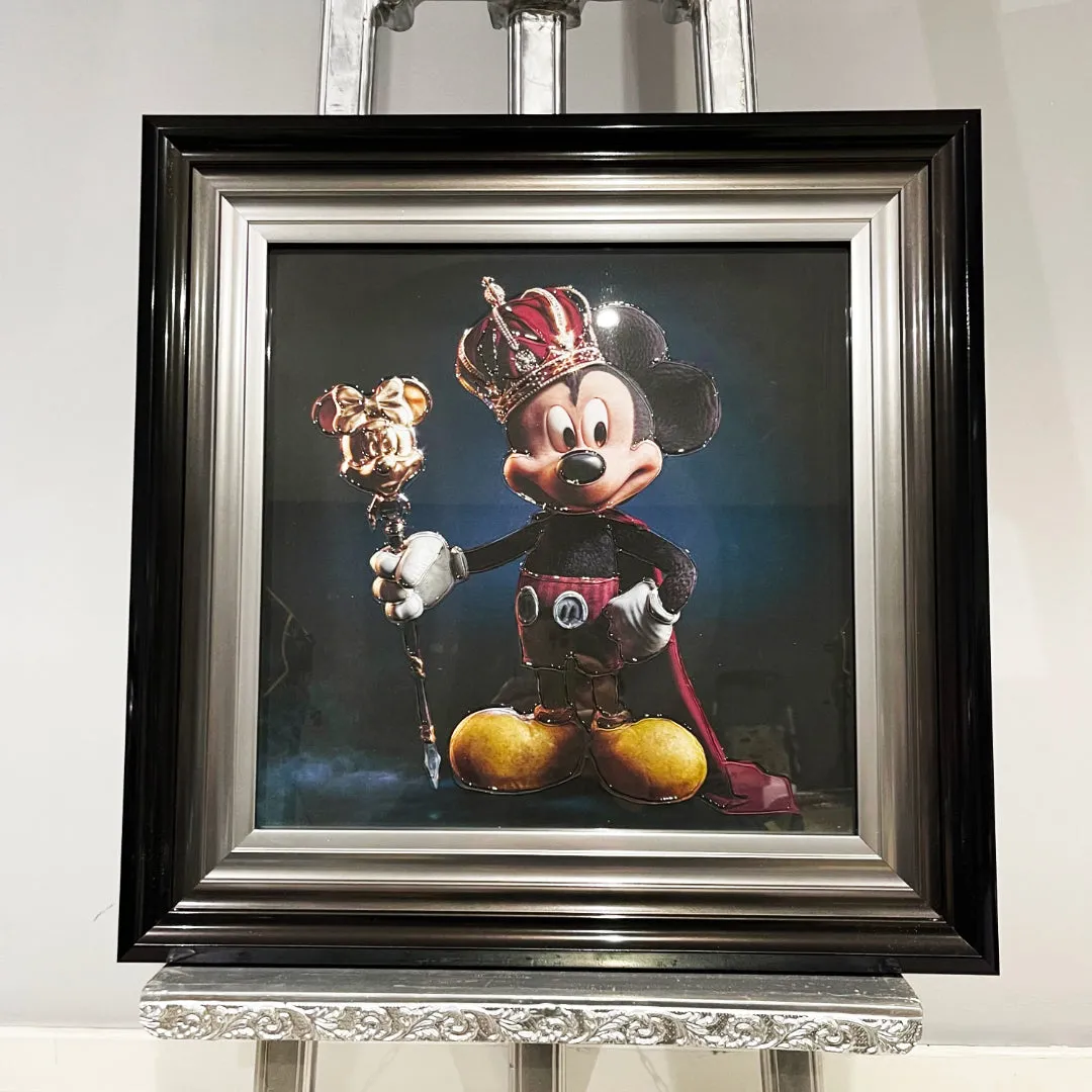 Mickey Mouse Wall Art - Black product