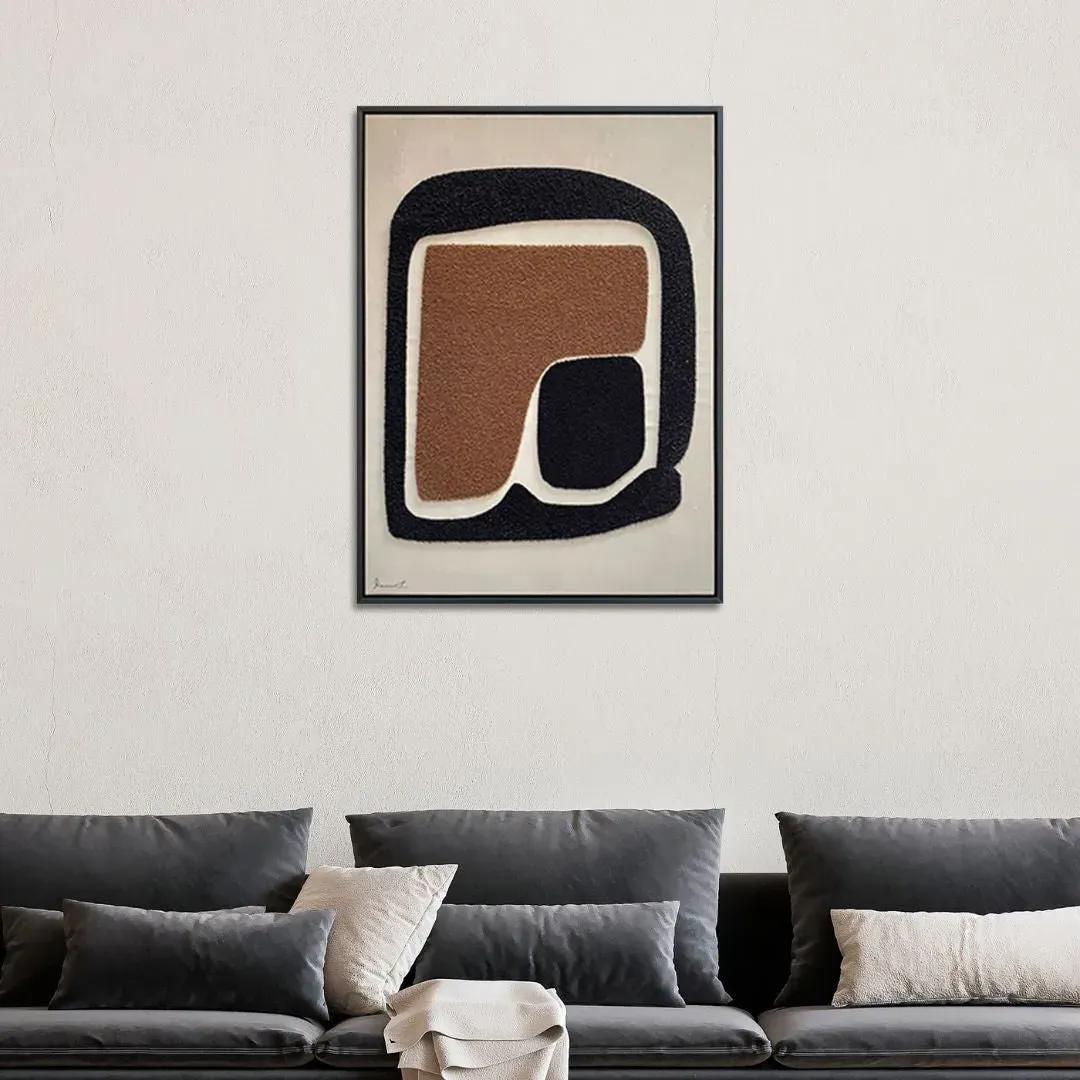 Mode II Dan Hobday Embroidered Wall Art - Black Frame product
