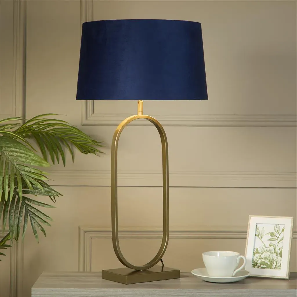 Modish Table Lamp - Bronze, Metal product