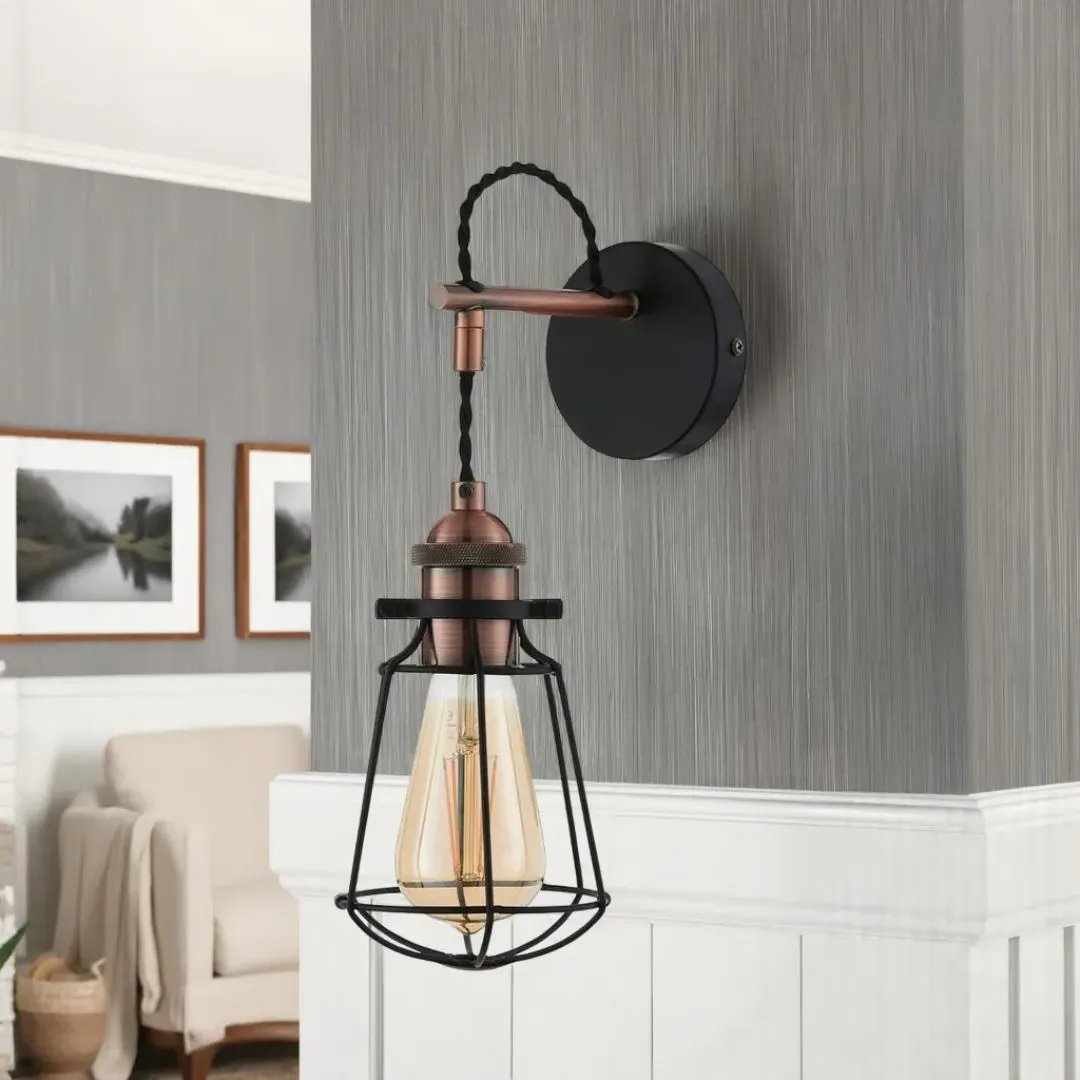 Montgomery Wall Light - Antique Copper, Metal product