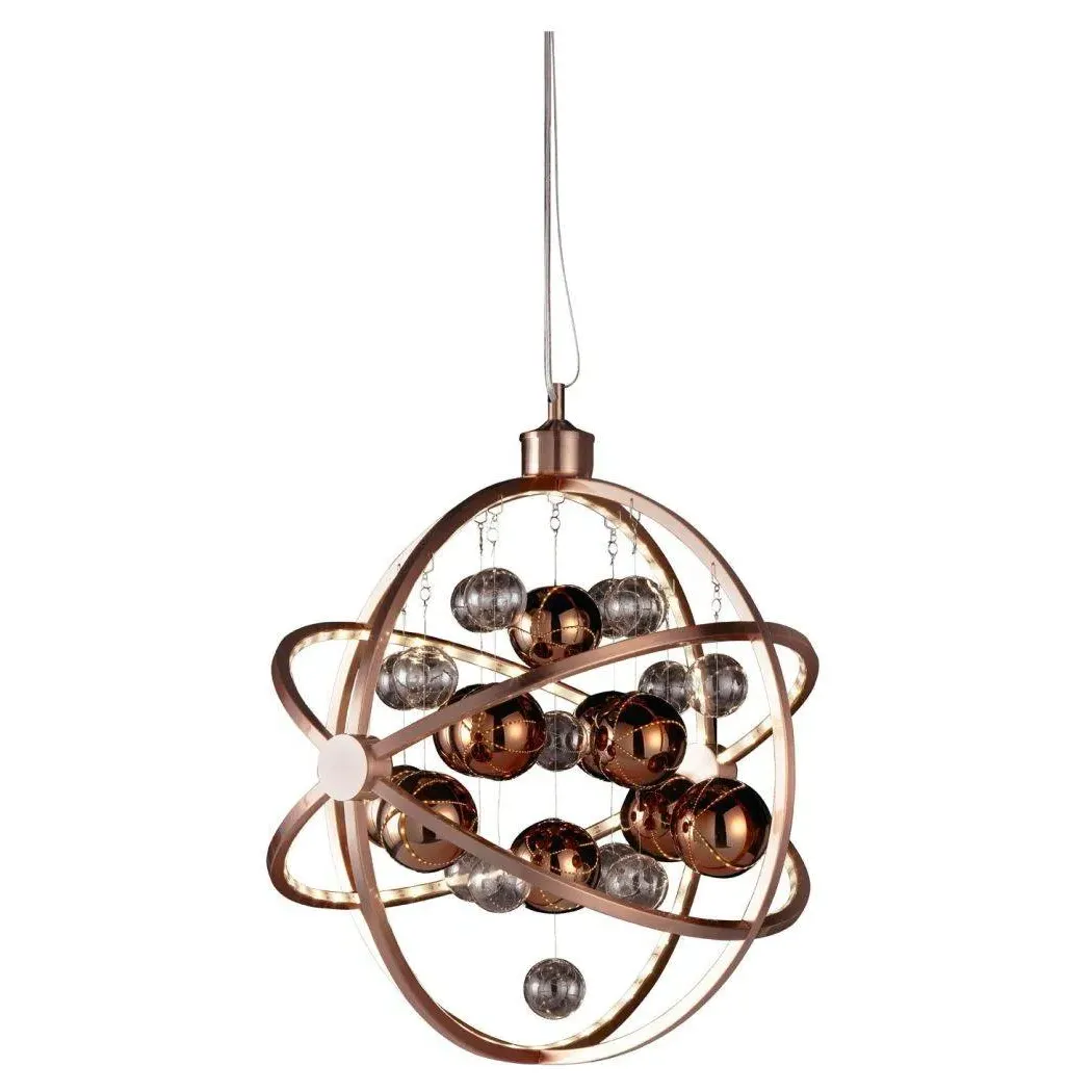 Muni LED Spherical Ceiling Pendant Light - Copper product