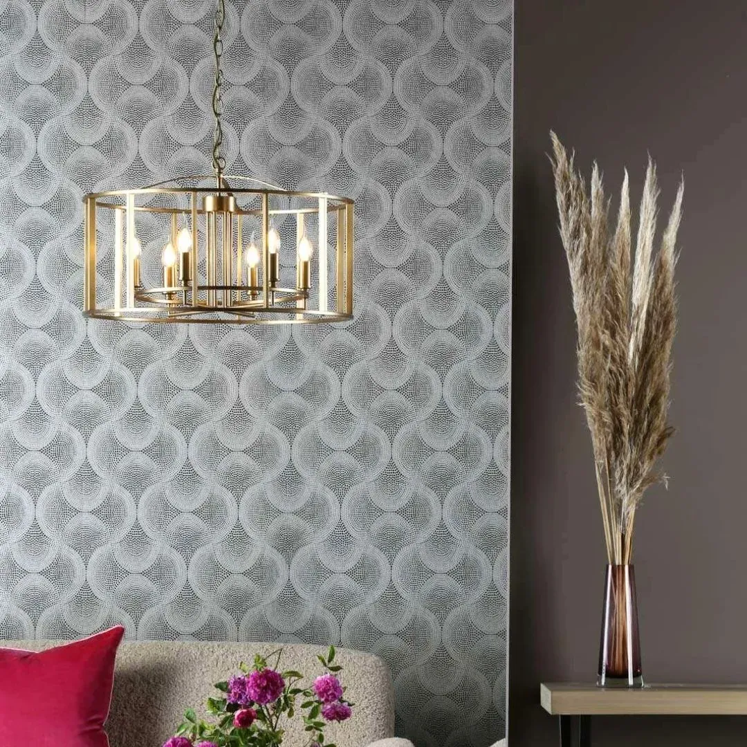 Myka 6 Light Pendant Ceiling Light - Bronze product