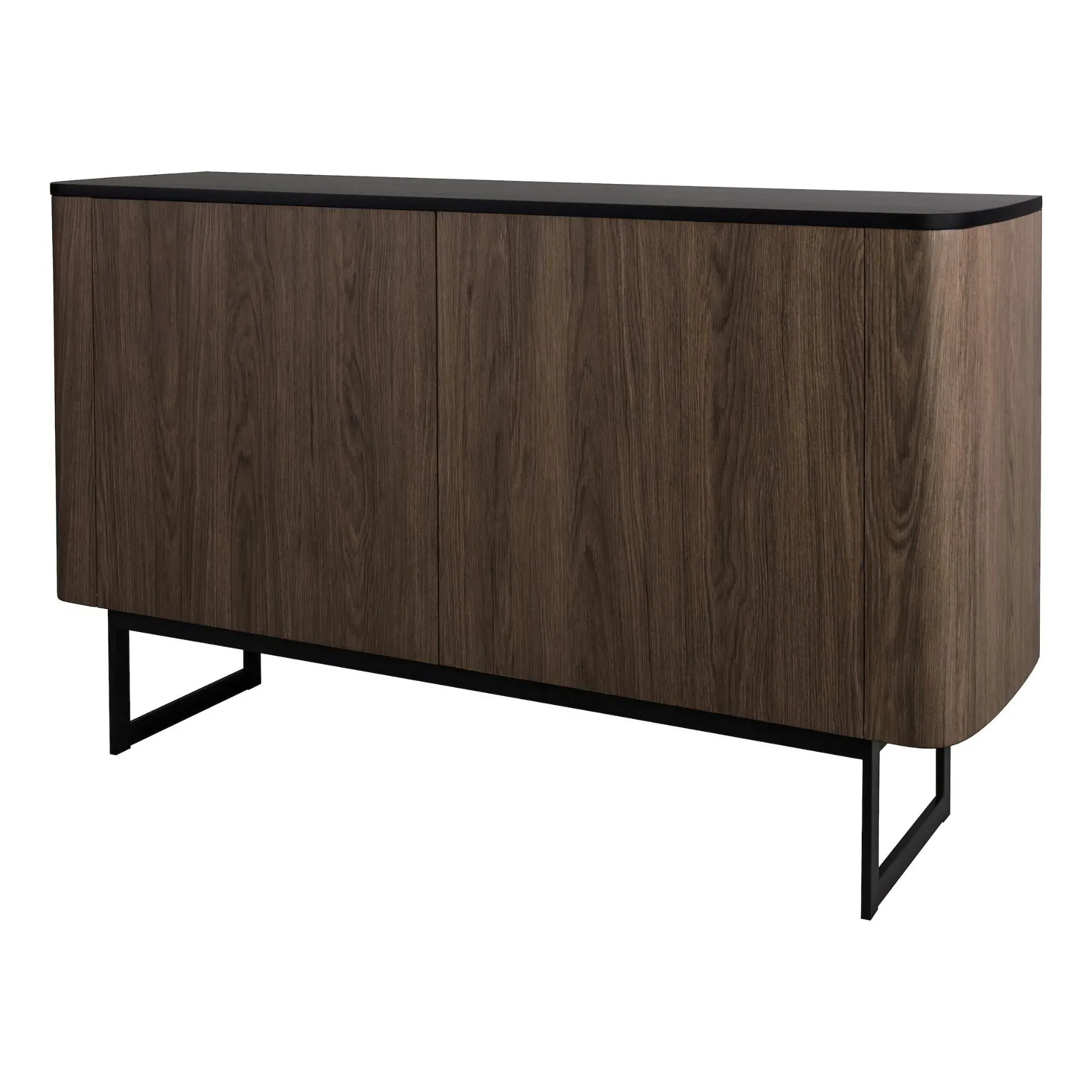 Myron Storage Cabinet Push-to-Open - Mocha Veneer product