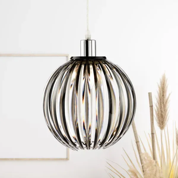 Nantes Sphere Pendant Light Shade - Smoke, Acrylic product