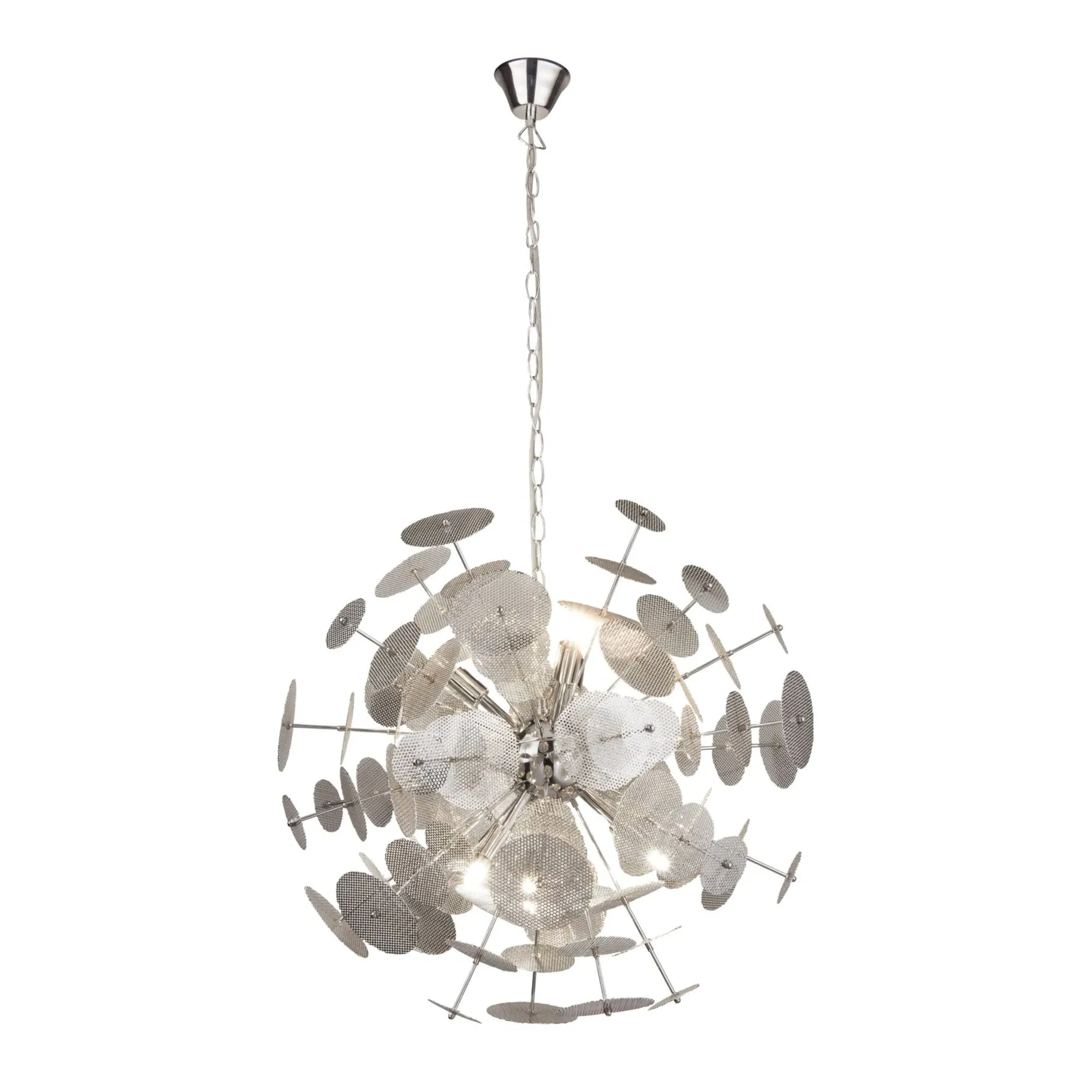 Nate 6-Light Sputnik Ceiling Light - Polished Chrome product