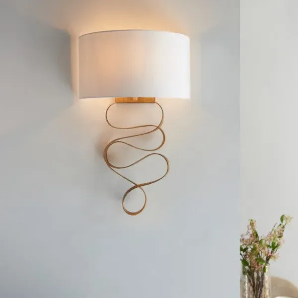 Natela Wall Light - Gold Leaf product