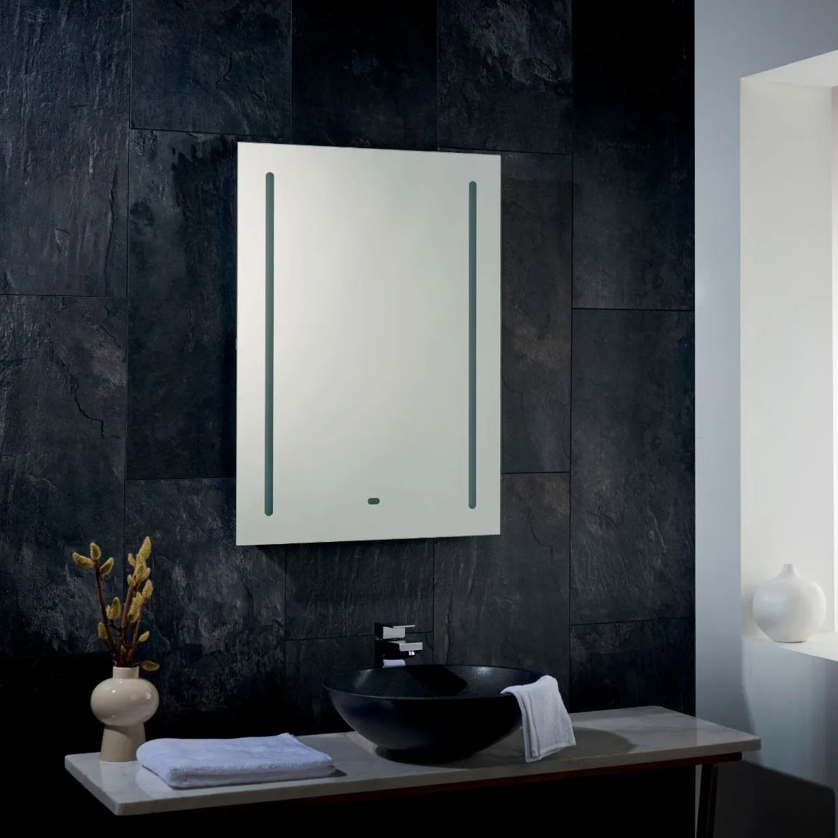 Nero IP44 Shaver Mirror with LED & Motion Sensor product