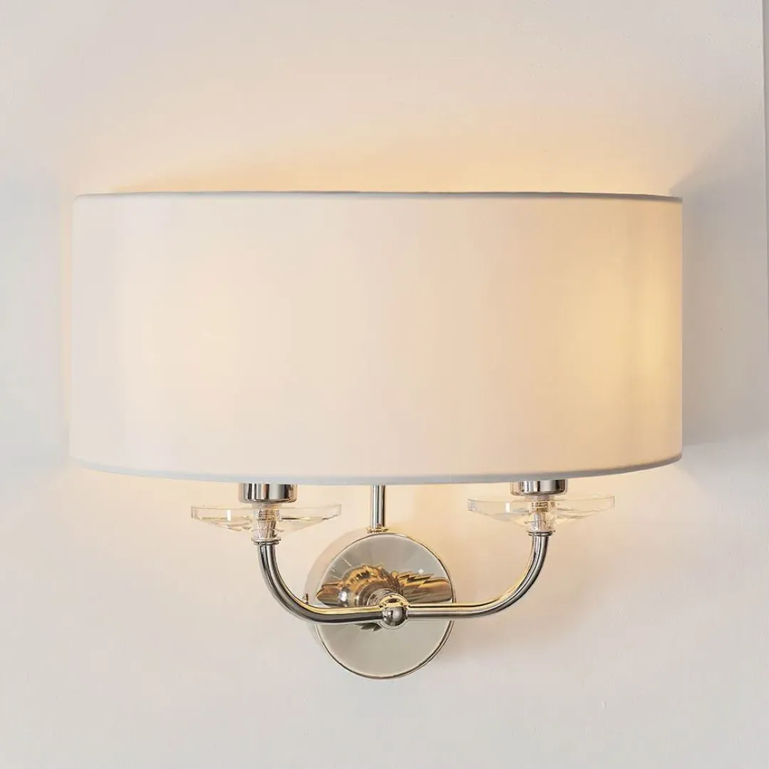Nixon 2-Light Wall Light - Satin Nickel product
