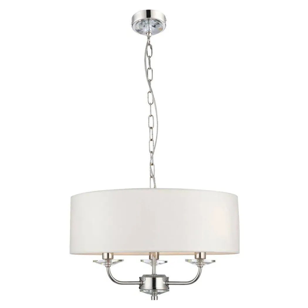 Nixon 3-Light Pendant Ceiling Light - Satin Nickel product