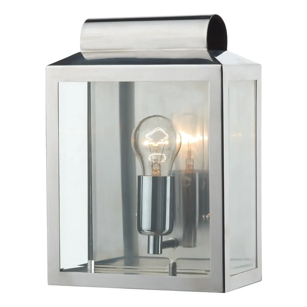 Notary IP44 Wall Light - Stainless Steel product