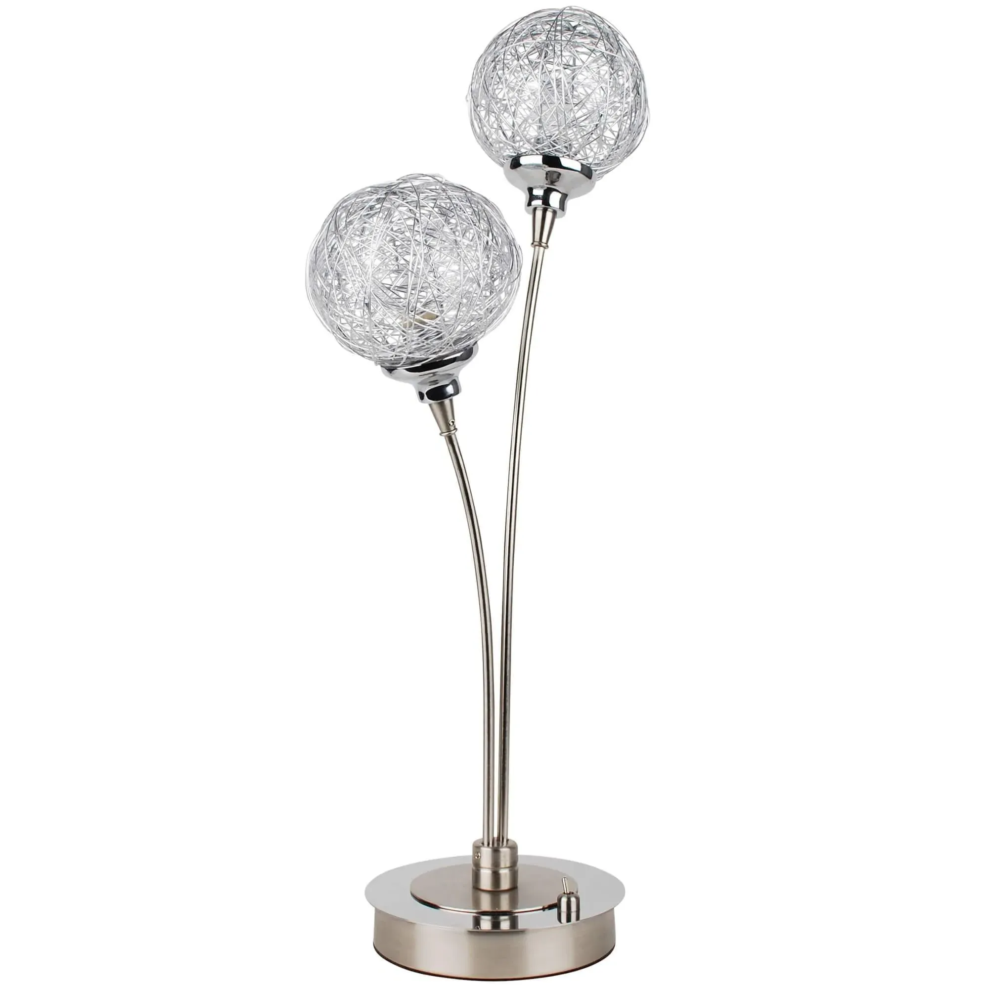 Orinoco Table Lamp - Chrome, Wire product