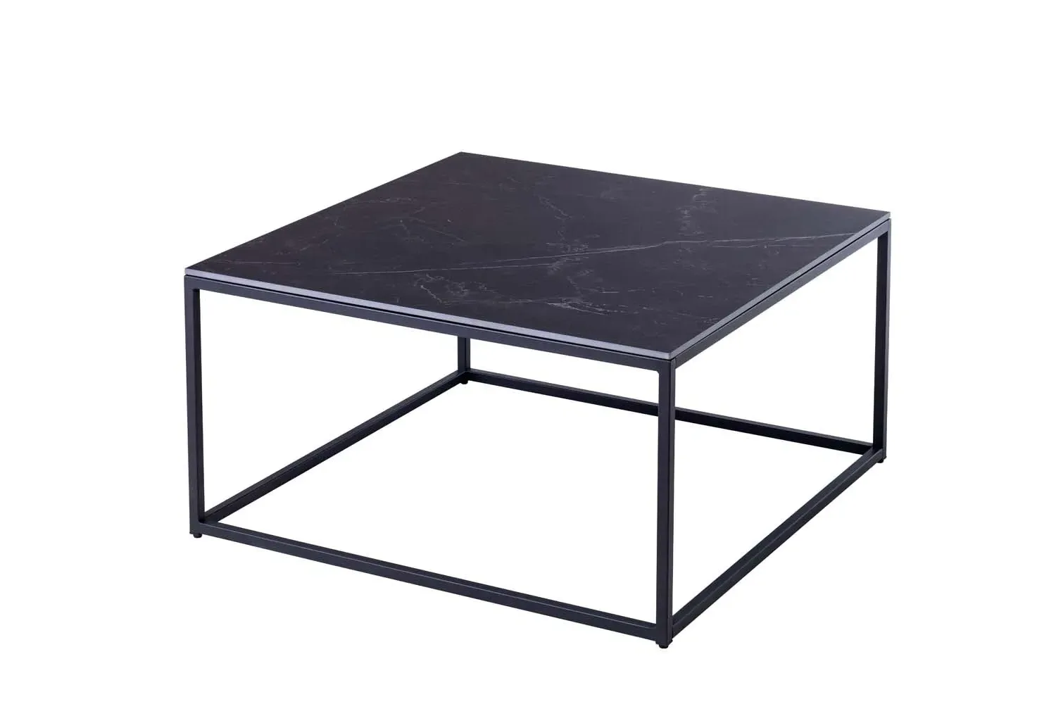 Oslo Square Coffee Table - Black, Sintered Stone product
