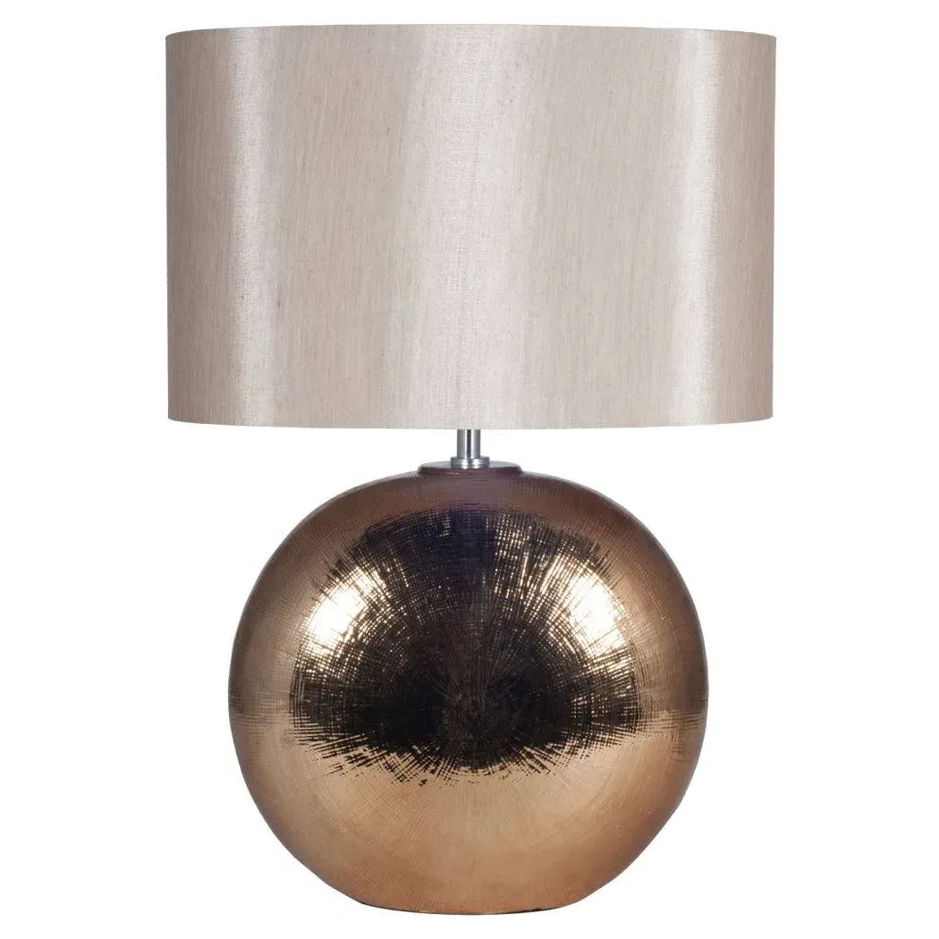 Pacific Lifestyle Alpha Oval Table Lamp - Bronze product