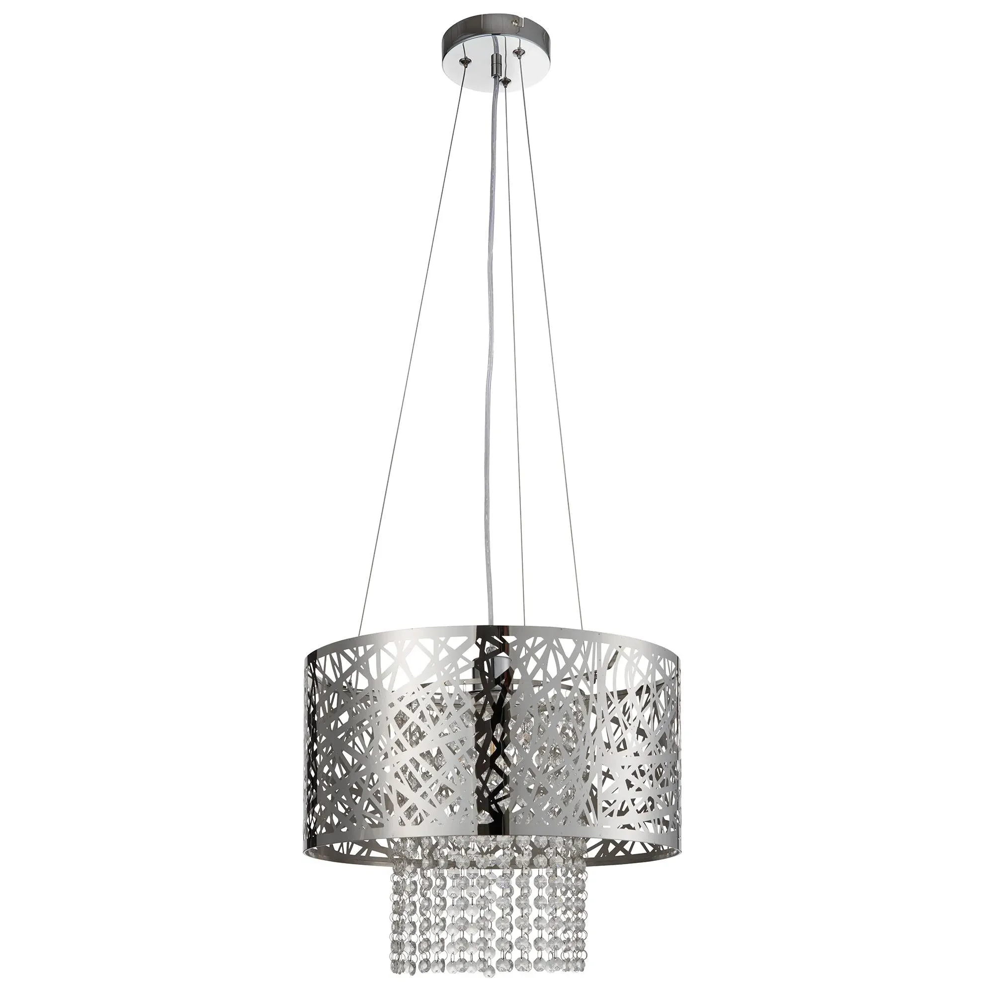 Pagazzi Minnie Pendant Ceiling Light - Chrome product